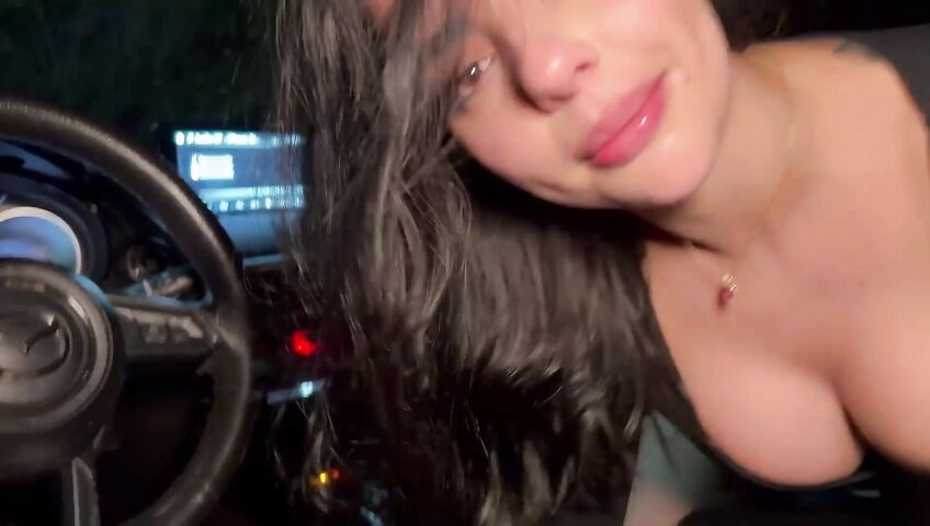 Iris Rodriguez Takes A Pounding In The Car - Blowjob, Outdoor, Sex, Uber, Driver, Car, Car Blowjob, Car Sex, Outdoor Quickie, Cumshot, Latina Blowjob, Latina, Tattoos, Cowgirl, Doggy Style