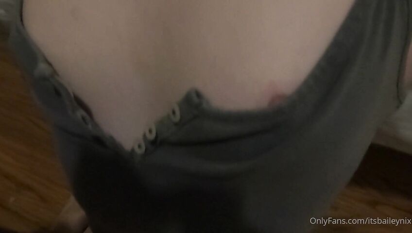 ItsBaileyNix Gets On Her Knees For A Blowjob - Blowjob, Tattoos, Fingering, Finger Sucking, Navel Piercing, Small Tits