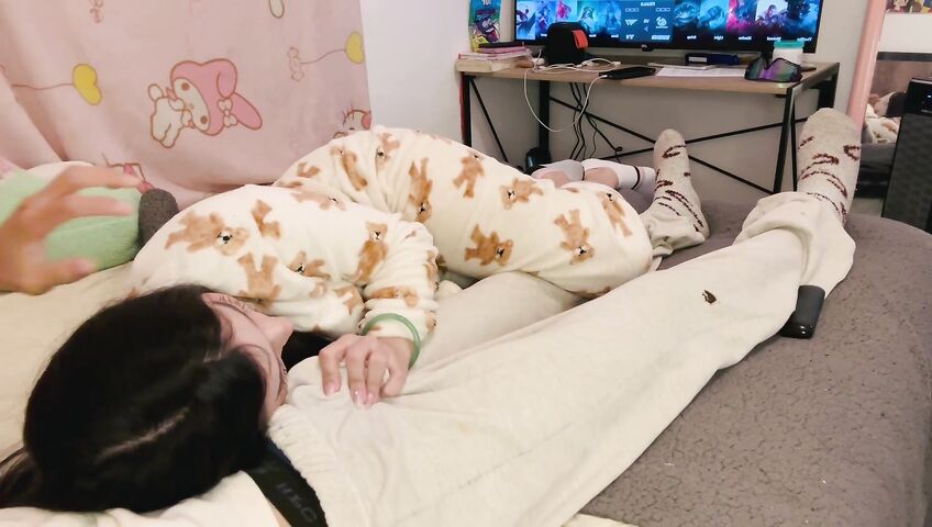 Kikisita Gets Fucked In Her Comfy Pajamas - Blowjob, Sex, Feet, Amateur, Teen, Brunette, Latina, Spanish, Big Ass, Big Boobs, Big Lips, Big Pussy, Perfect Pussy, Perfect Tits, OnlyFans Model, Deepthroat, Sloppy Blowjob, Eating Pussy, Finger