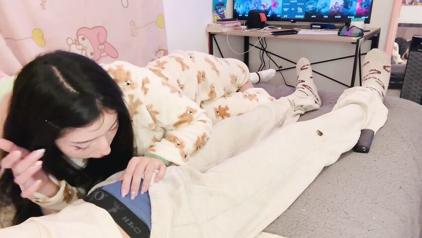 Kikisita Gets Fucked In Her Comfy Pajamas - Blowjob, Sex, Feet, Amateur, Teen, Brunette, Latina, Spanish, Big Ass, Big Boobs, Big Lips, Big Pussy, Perfect Pussy, Perfect Tits, OnlyFans Model, Deepthroat, Sloppy Blowjob, Eating Pussy, Finger