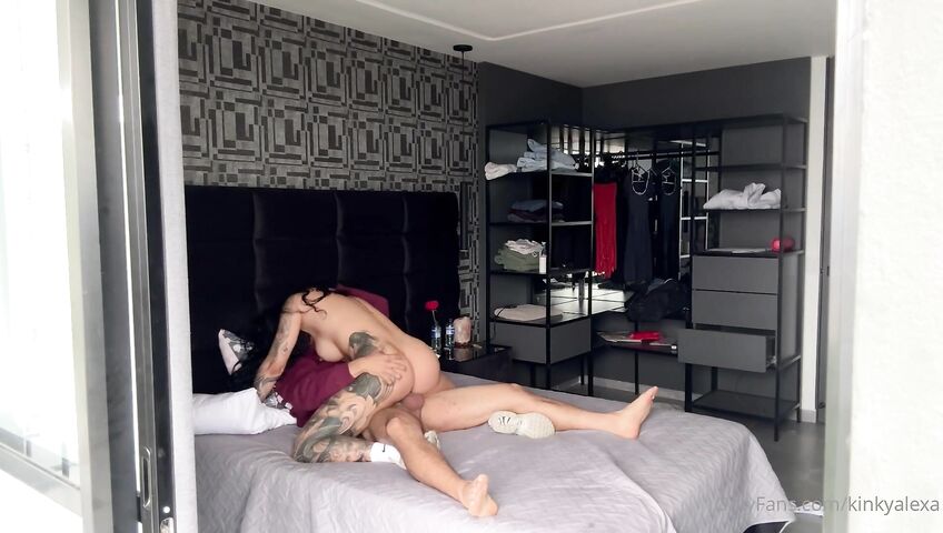 Kinky Alexa Gets Wrecked On A Balcony - Blowjob, Sex, Outdoor, Balcony, Tattoos, Big Ass, Big Tits, Colombian, Standing Sex, Missionary, Cowgirl