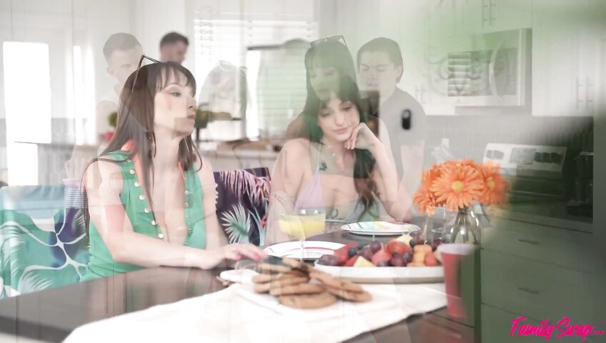 Lana Smalls & Lexi Luna's Stepfamily Swap Foursome - Big Boobs, Sex, Threesome, Blowjob, Amateur, Small Tits, Big Vs Small, Big Ass, Big Pussy, Big Lips, Perfect Pussy, Perfect Tits, Slim, Tattoos, MILF, Teen, Lesbian, Dick Sharing, Bikini,