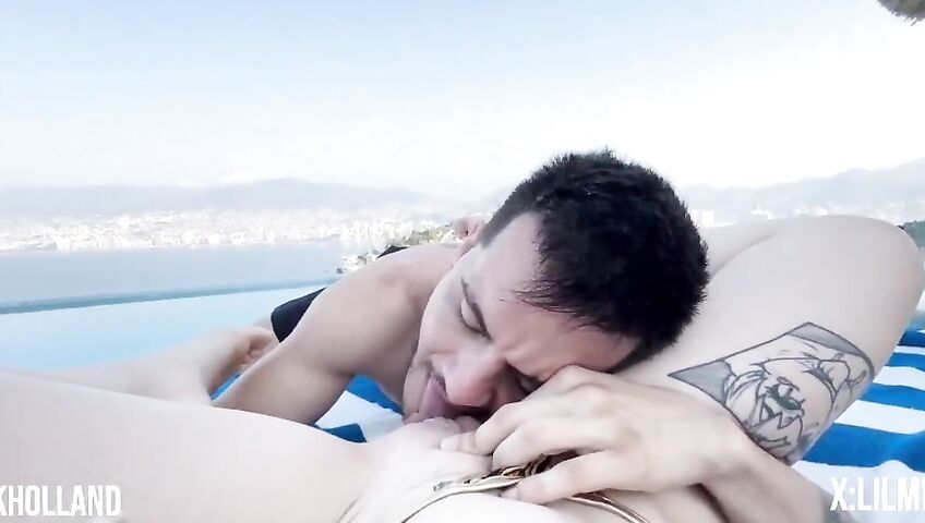 LilMilk69's Infinity Pool Sex - Sex, PAWG, Outdoor, Blowjob, OnlyFans Model, OnlyFans, Ass To Pussy, Cum On Pussy, Pink Pussy