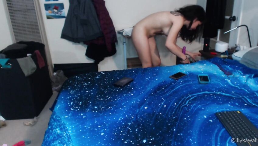 Lily Kawaii Gets Both Her Holes Fucked - Anal, Blowjob, Sex, Asian, Facial, Live Sex, Doggy Style