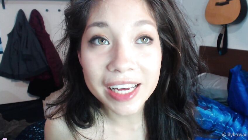 Lily Kawaii Gets Both Her Holes Fucked - Anal, Blowjob, Sex, Asian, Facial, Live Sex, Doggy Style