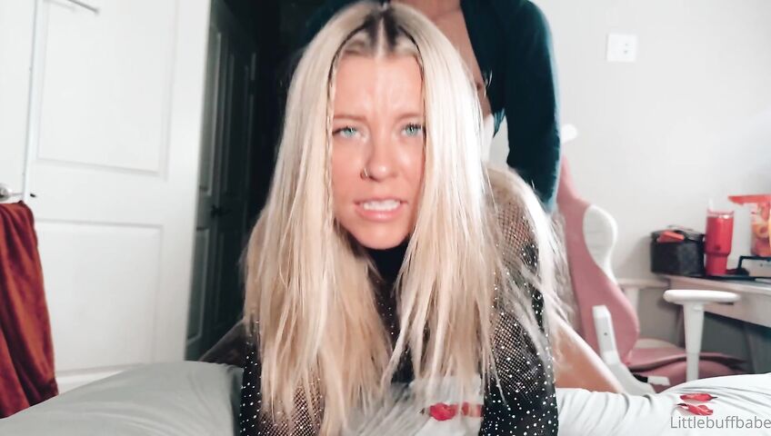 Littlebuffbabe Gets Banged On The Bed - Blowjob, Sex, Heels, Tattoos, Blonde, Blonde Blowjob, Big Ass, Big Boobs, Big Tits, Pussy Rubbing, Oral Sex, Doggy Style, Moaning, Navel Piercing, Cowgirl, Missionary, Cum In Mouth, Cumshot