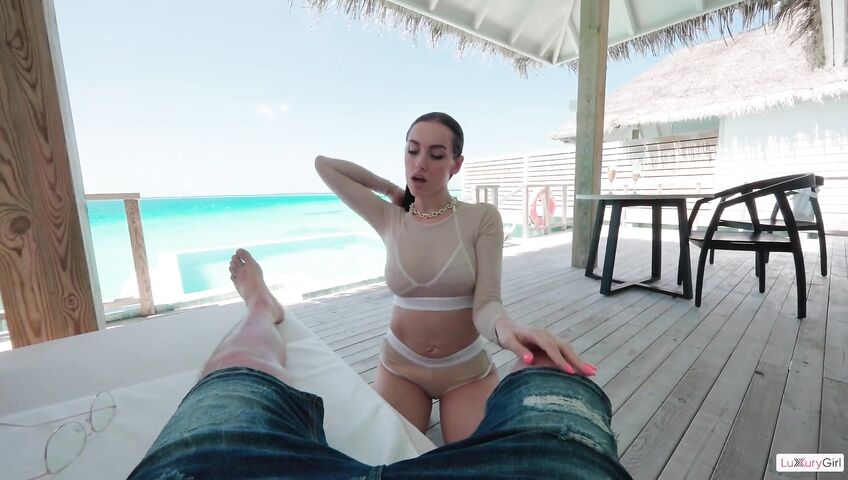 Luxurygirl_Xxx Gets Fucked In A Bungalow Villa - Blowjob, Sex, Outdoor, Amateur, Brunette, Big Ass, Big Boobs, Big Lips, Big Pussy, Perfect Pussy, Perfect Tits, Vacation, Swimming Pool, Wet, POV, MILF, OnlyFans Model, Deepthroat, Reverse Co