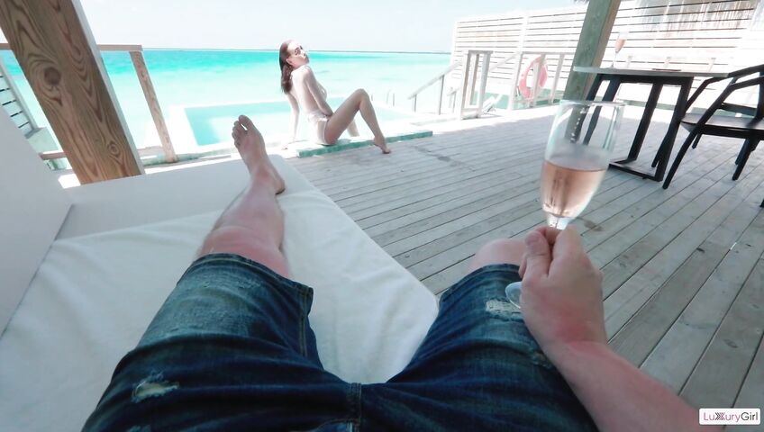 Luxurygirl_Xxx Gets Fucked In A Bungalow Villa - Blowjob, Sex, Outdoor, Amateur, Brunette, Big Ass, Big Boobs, Big Lips, Big Pussy, Perfect Pussy, Perfect Tits, Vacation, Swimming Pool, Wet, POV, MILF, OnlyFans Model, Deepthroat, Reverse Co