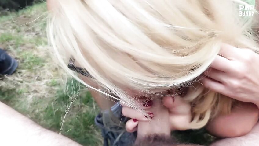 Miele Blanco Sucks And Rides A Cock Outdoors - Blowjob, Sex, Outdoor, Blonde Blowjob, Masturbation, Fingering, Ass, Pussy, Perfect Pussy, Pink Pussy, Shaved Pussy, Pussy Rubbing, Cowgirl, Asshole, Handjob, Lingerie, Shorts, Hairy Pussy, Rev