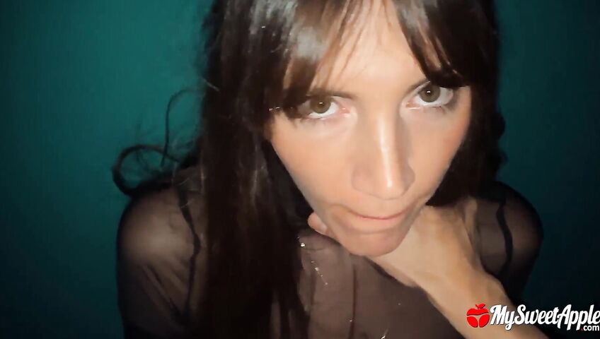 My Sweet Apple Sneaks Out Of The Party To Bang - Sex, Blowjob, Skirt, Lingerie, Cunnilingus, Ass, Doggy Style, Shaved Pussy, Tanned, Balls Sucking, Balls Licking, Cum In Mouth, Handjob