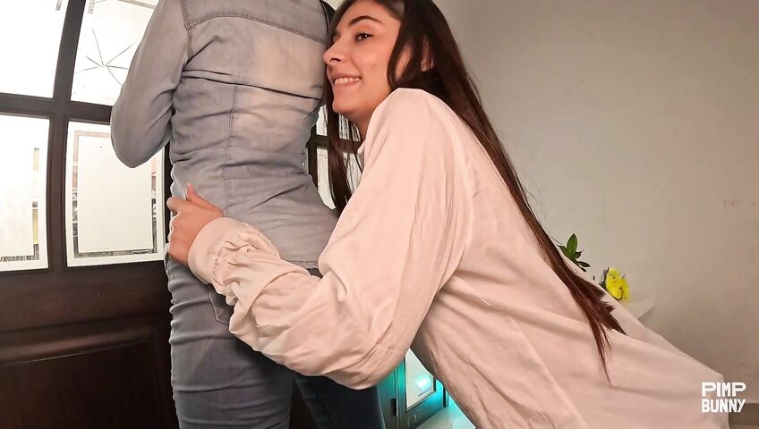 Pissing Soaked Seduction - Seduction, Fetish, Jeans, Piss, Peeing, Crop Top, Teasing, Wetting, Wet, Nose Piercing, Tattoos, Licking, Pierced Body