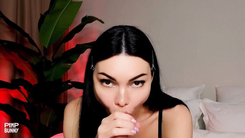 Slemgem Sucks A Dildo And Fucks It With Her Tits - Blowjob, Masturbation, Black Hair, Boobs, Big Boobs, Big Tits, Bare Tits, Perky Tits, Perfect Tits, Fake Tits, Boob Fucking, Boobjob, Dildo Titjob, Titjob, Seduction, Lingerie, Teasing, Thi