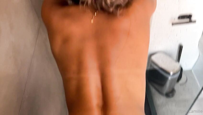 Toni Camille Gets Fucked In The Shower - Blowjob, Sex, Shower, Cumshot, Doggy Style, Soapy
