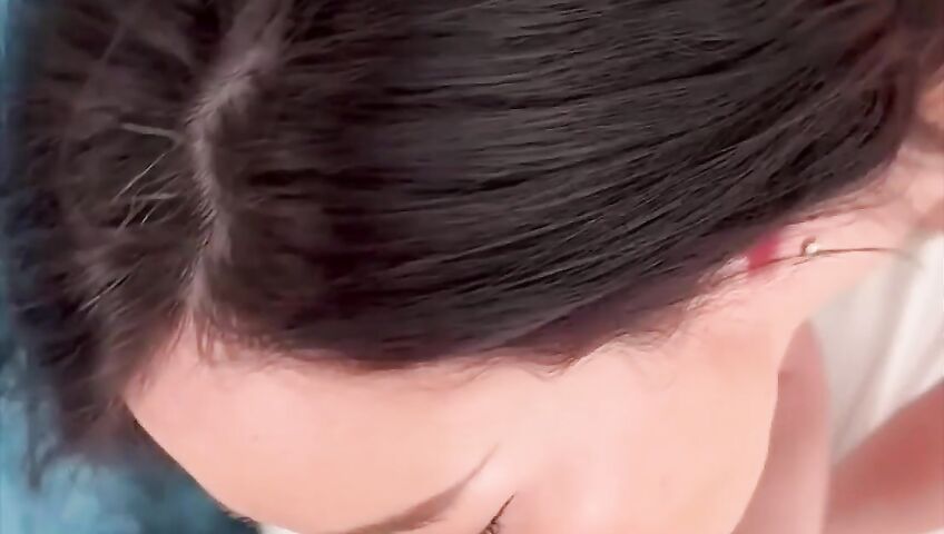 Veryexxxpensive Gets Railed And Creampied - Blowjob, Sex, Brunette, Red Lingerie, Nose Piercing, Shaved Pussy, Raw Sex, Pierced Body