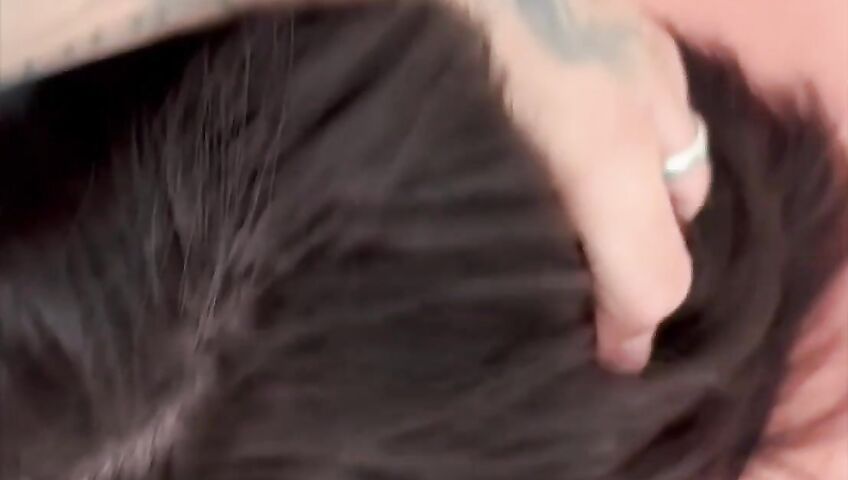 Veryexxxpensive Gets Railed And Creampied - Blowjob, Sex, Brunette, Red Lingerie, Nose Piercing, Shaved Pussy, Raw Sex, Pierced Body