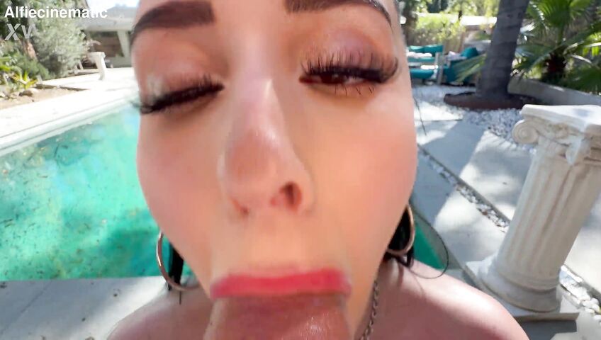 Violetvossxo Gets Drilled By Alfie Cinematic's BWC - Blowjob, PAWG, Sex, Deep Throat, Outdoor, Deepthroat, Big Boobs, Brunette, BWC, Balls Sucking, Handjob, Oiled Ass, Bubble Butt, Reverse Cowgirl, Moaning, Doggy Style, Balls Deep, Balls De