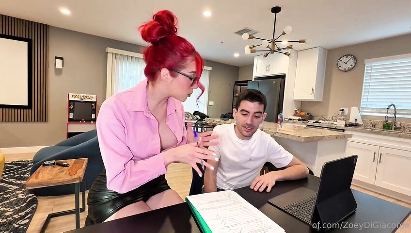 Zoey Di Giacomo Gets Drilled By Jordi ENP's BWC - Blowjob, Sex, Deepthroat, Redhead, BWC, Roleplay, Teacher, Teacher Student, Student, Glasses, Tits Sucking, Eating Pussy, Doggy Style, Balls Deep, Balls Deep Vaginal, Moaning, Cowgirl, Dick 