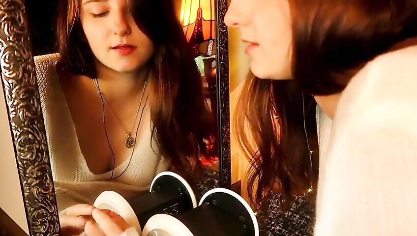 Aftynrose Asmr Teasing My Self In Front Of A Mirror