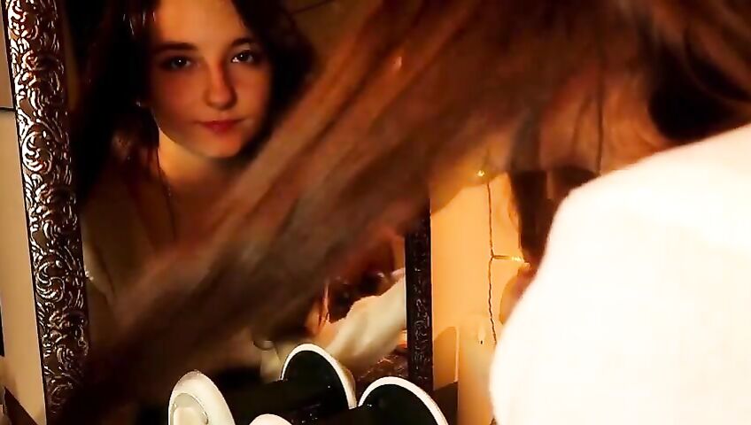 Aftynrose Asmr Teasing My Self In Front Of A Mirror