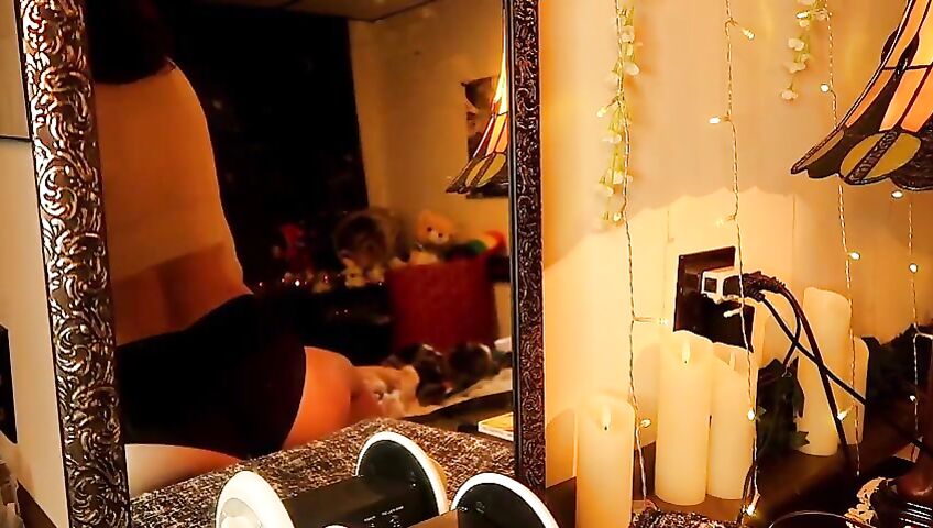 Aftynrose Asmr Teasing My Self In Front Of A Mirror