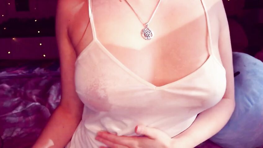 Aftynrose Asmr Wet T Shirt Cheeky Spray Video 1