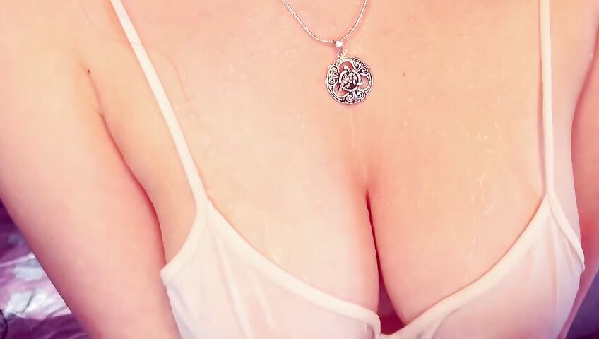 Aftynrose Asmr Wet T Shirt Cheeky Spray Video 1