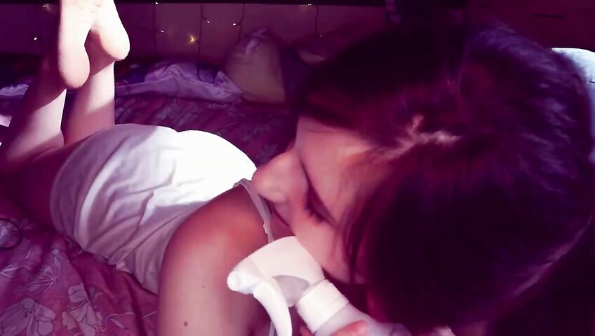 Aftynrose Asmr Wet T Shirt Cheeky Spray Video 1