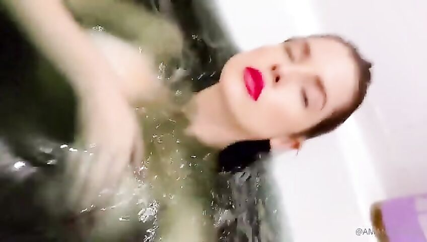 Amanda Cerny Nude Bathing Onlyfans Leaks Video