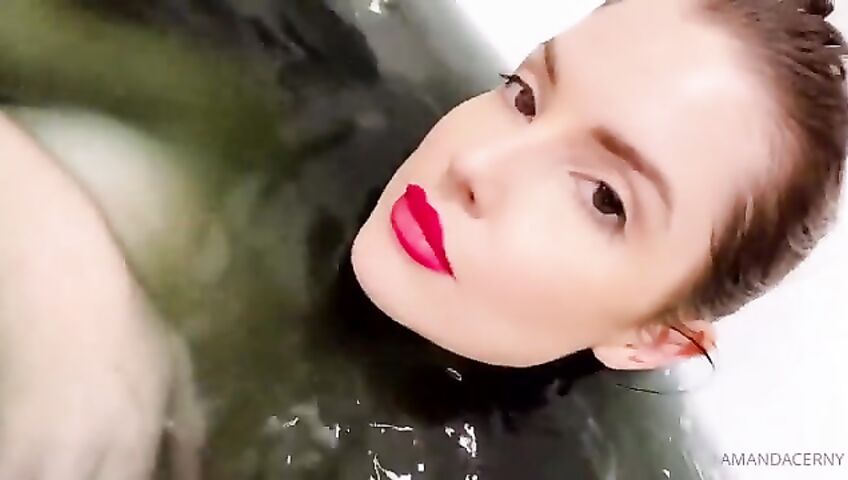 Amanda Cerny Nude Bathing Onlyfans Leaks Video