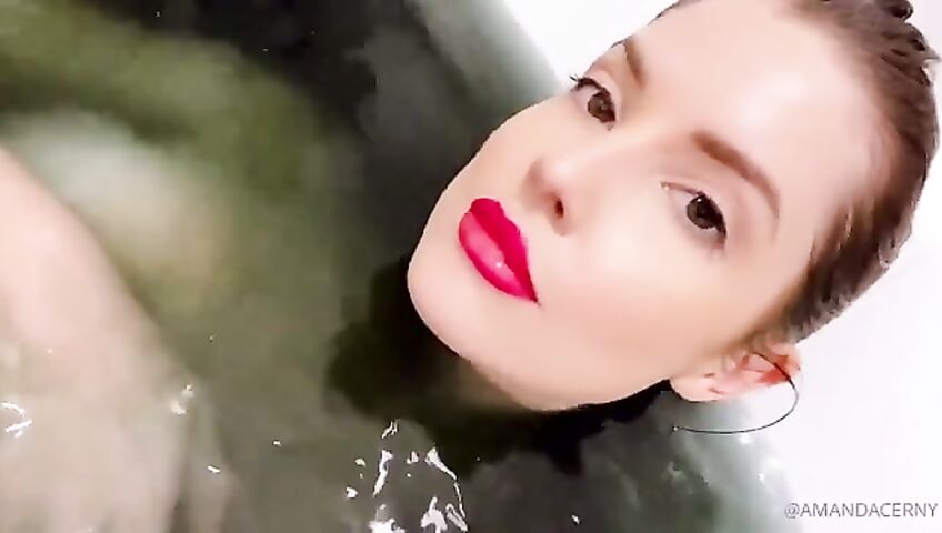 Amanda Cerny Nude Bathing Onlyfans Leaks Video