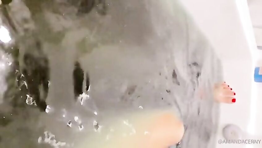 Amanda Cerny Nude Bathing Onlyfans Leaks Video