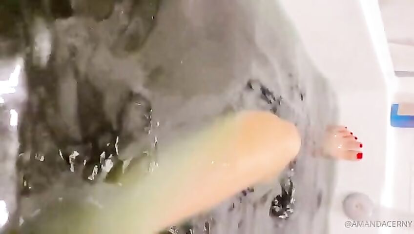 Amanda Cerny Nude Bathing Onlyfans Leaks Video