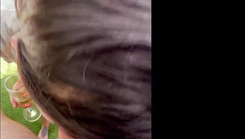 Amira Brie 45 Poolside Mutual Masturbation 