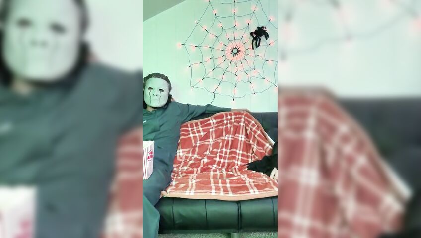 Amouranth Halloween Scream Mask Porno Ed 2cdef