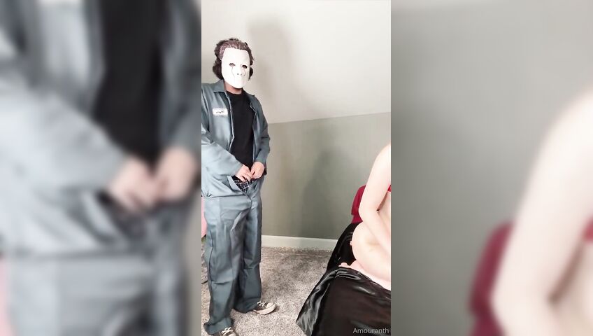 Amouranth Halloween Scream Mask Porno Ed 2cdef