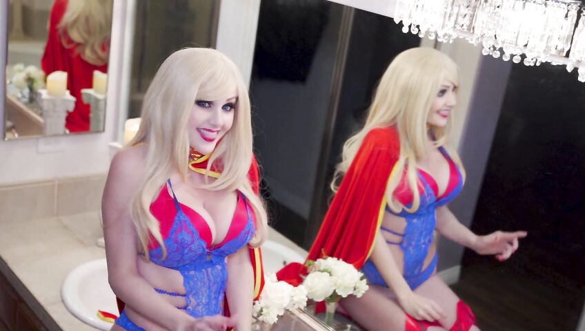 Angie Griffin Supergirl Sexy Lingerie