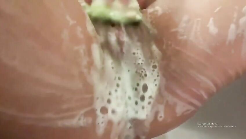 Ashley Ortega Pussy Spreading Shower Ss