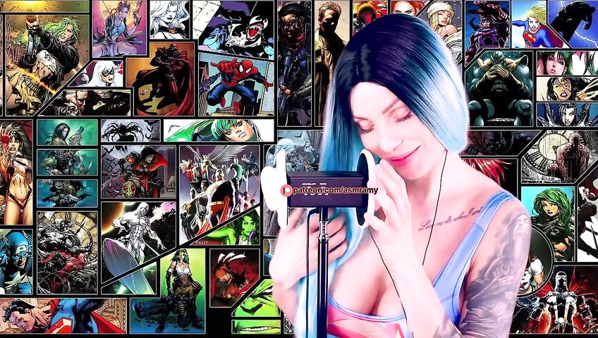 Asmr Amy For My Super Hero Asmr Video 1