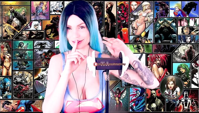 Asmr Amy For My Super Hero Asmr Video 1
