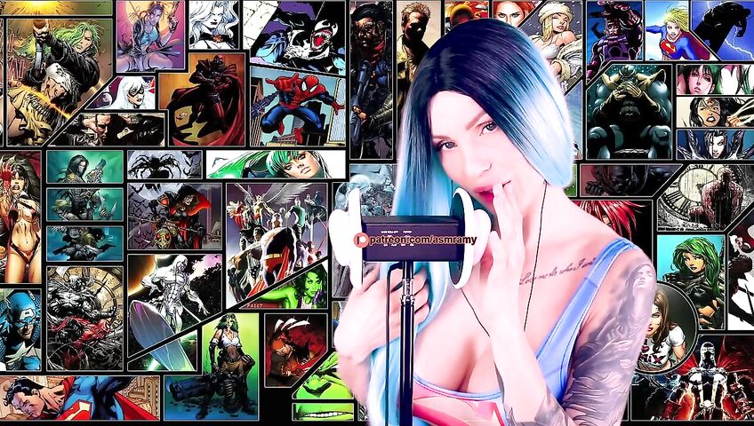 Asmr Amy For My Super Hero Asmr Video 1