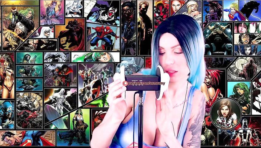 Asmr Amy For My Super Hero Asmr Video 1