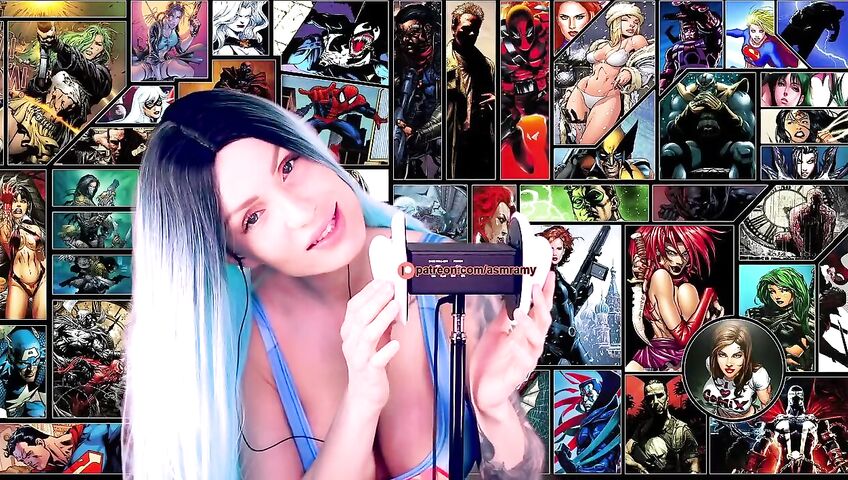 Asmr Amy For My Super Hero Asmr Video 1