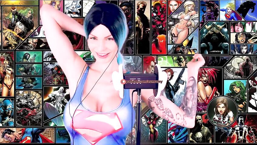 Asmr Amy For My Super Hero Asmr Video 1