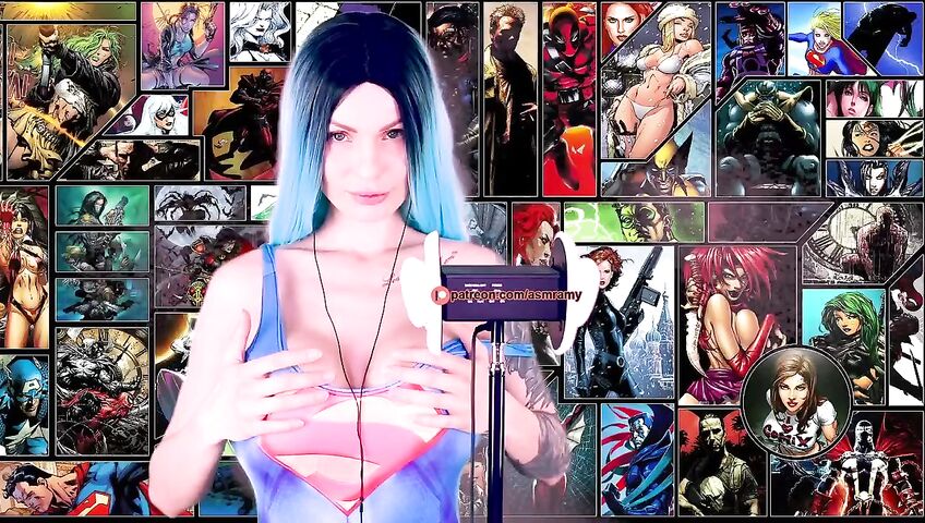 Asmr Amy For My Super Hero Asmr Video 1