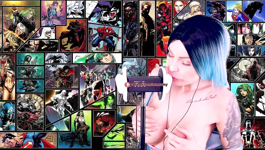 Asmr Amy For My Super Hero Asmr Video 1