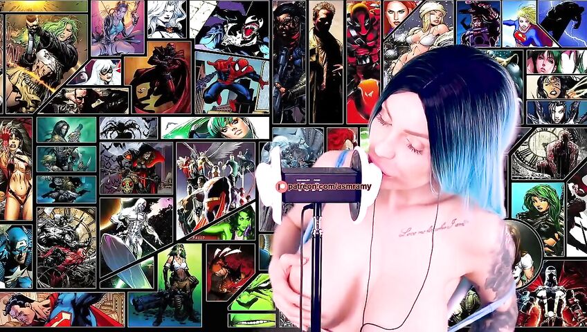 Asmr Amy For My Super Hero Asmr Video 1