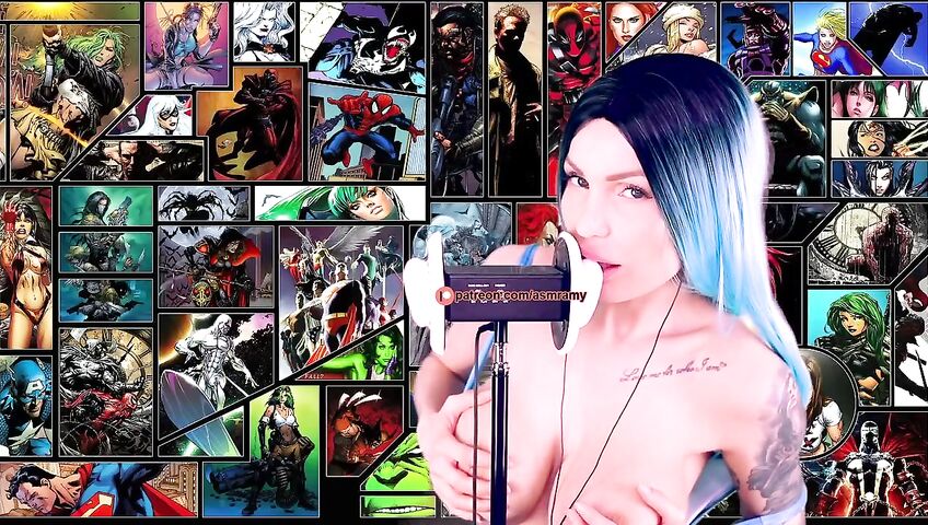 Asmr Amy For My Super Hero Asmr Video 1