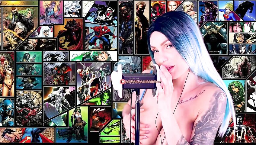 Asmr Amy For My Super Hero Asmr Video 1