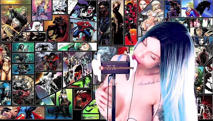 Asmr Amy For My Super Hero Asmr Video 1