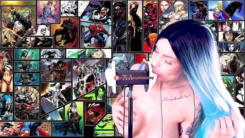 Asmr Amy For My Super Hero Asmr Video 1